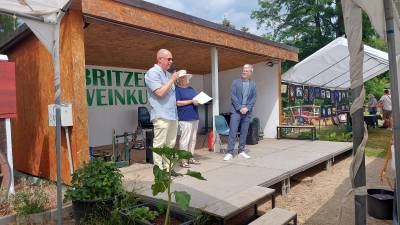 Veranstaltung auf dem Britzer Weingut