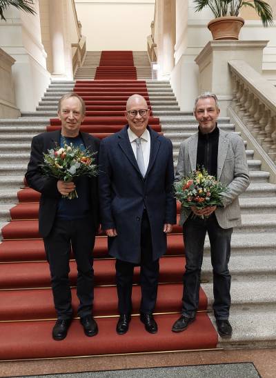 Mit dem neu ernannten DDR-Aufarbeitungsbeauftragten Frank Ebert und seinem Vorgnger Tom Sello