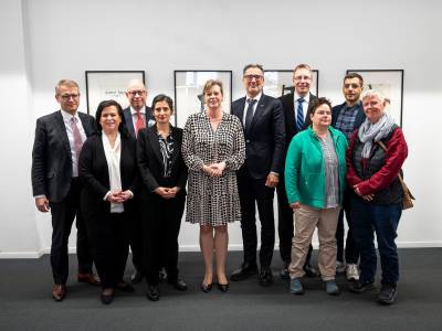 Besuch beim Landeshauptmann Kompatscher in Sdtirol