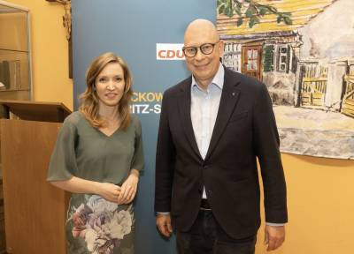 Mit der Neukllner Bundestagsabgeordneten Dr. Ottilie Klein