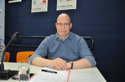 Podiumsdiskussion an einer Neukoellner Schule