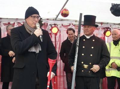 Erffnung des Buckower Weihnachtsmarkts