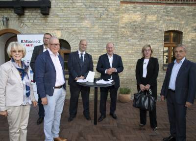 Empfang und Gesprch der Mittelstandsvereinigung